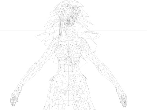 Dryad Model 3D