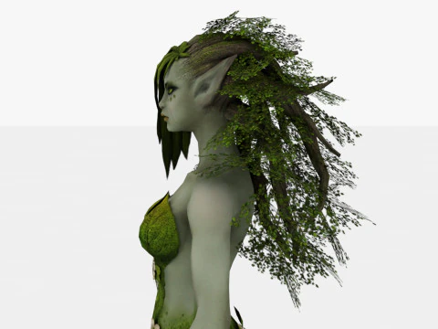 Dryad 3D Model