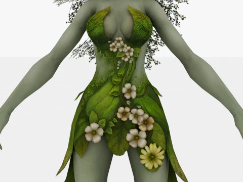 Dryad 3D Model
