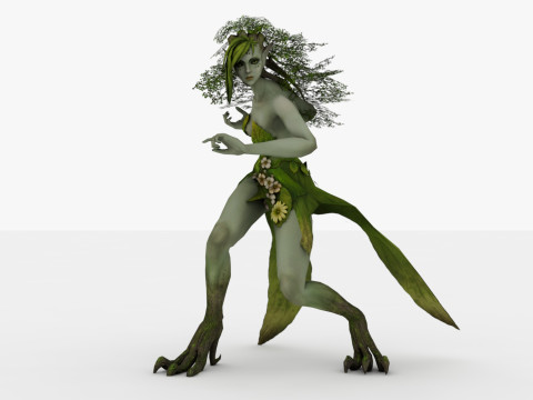 Dryad Model 3D