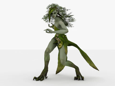 Dryad 3D Model