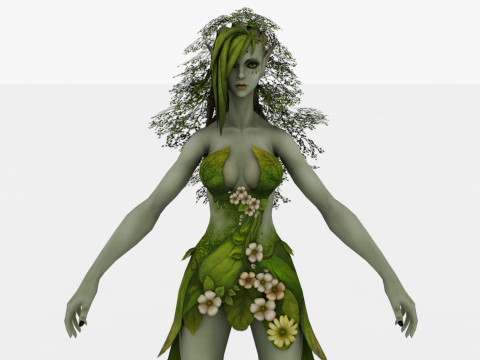 Dryad Model 3D