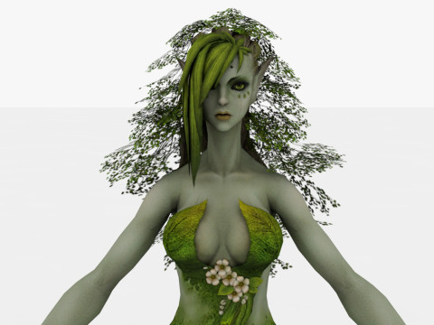 Dryad Model 3D