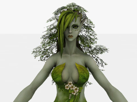 Dryad 3D Model