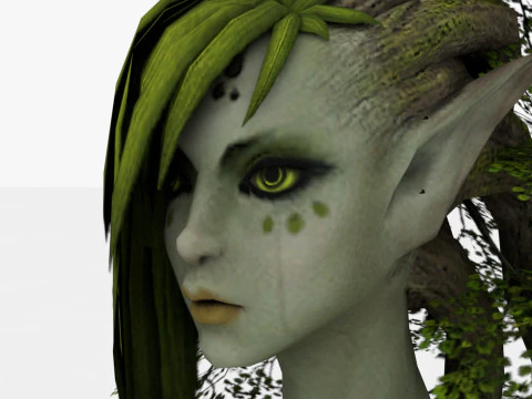 Dryad 3D Model