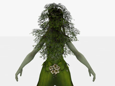 Dryad 3D Model