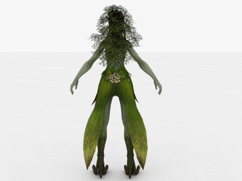 Dryad Model 3D