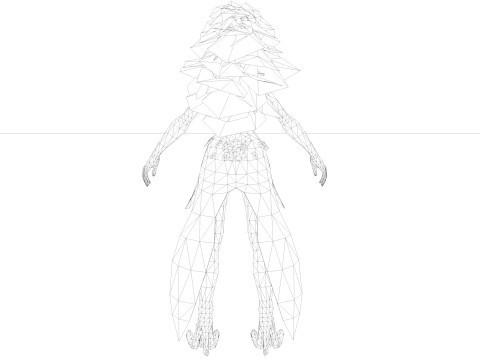Dryad Model 3D