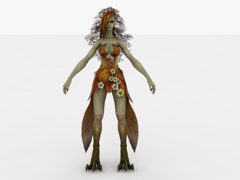 Dryad Modelo 3D