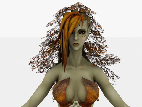 Dryad Model 3D