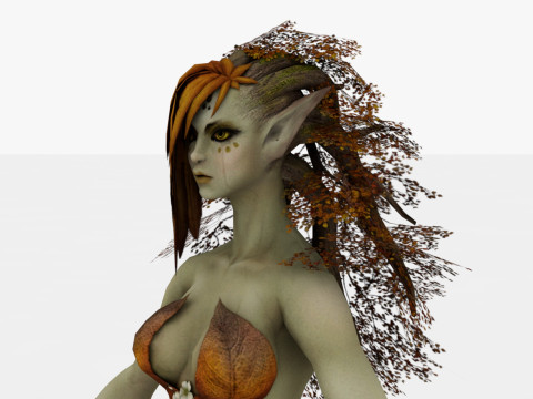 Dryad Model 3D