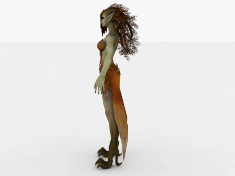 드라이어드 3D 모델