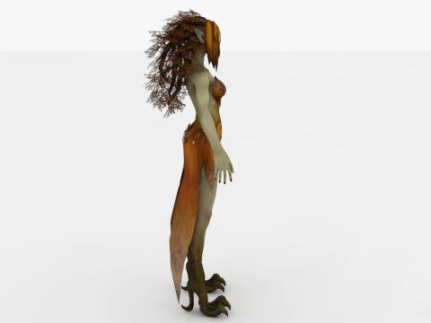 드라이어드 3D 모델