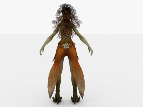 Dryad Model 3D