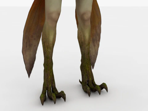 드라이어드 3D 모델