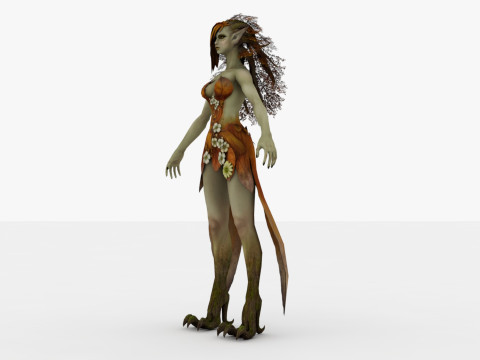 Dryad Model 3D