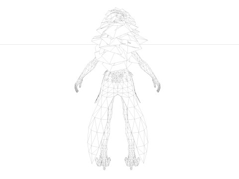 Dryad Model 3D