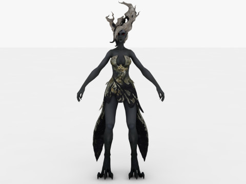 Dryad 3D Model