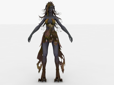 Dryad 3D Model