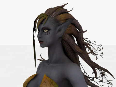 Dryad 3D Model