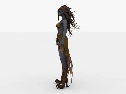 Dryad 3D Model