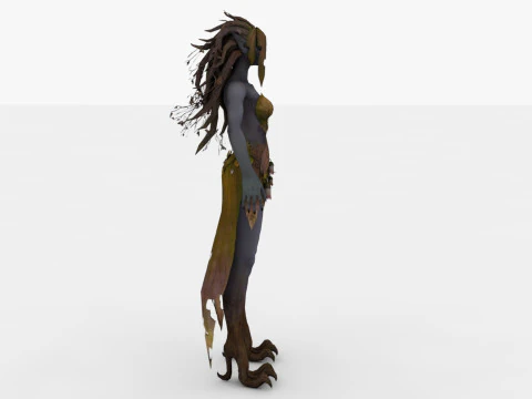 Dryad 3D Model