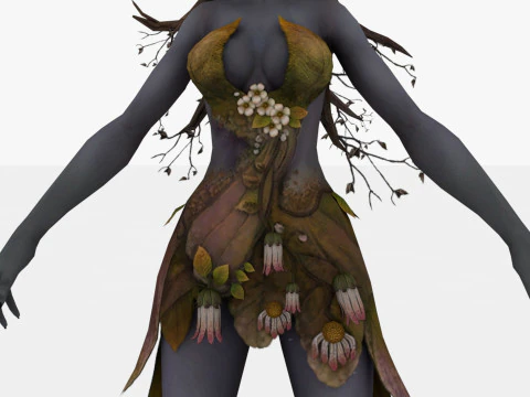 Dryad 3D Model