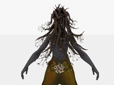 Dryad 3D Model