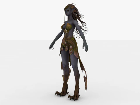 Dryad 3D Model