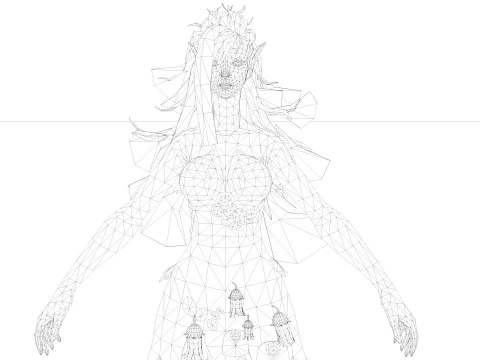 Dryad 3D Model