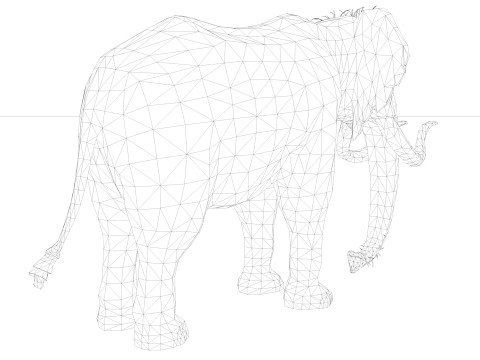 Elephant 3D Модель