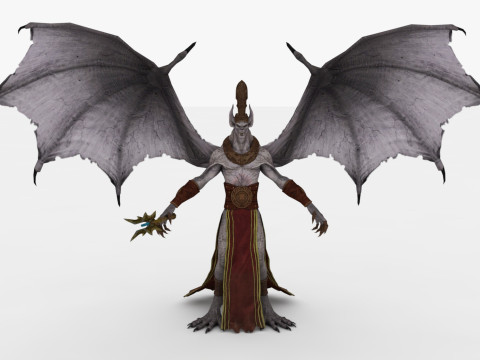 Vampire 3D Model