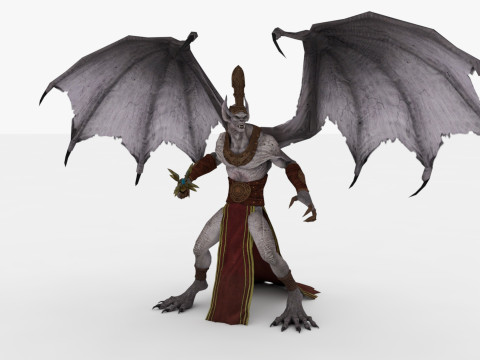 Vampire 3D Model