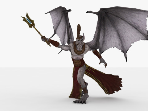 Vampire 3D Model
