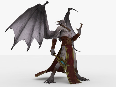 Vampire 3D Model