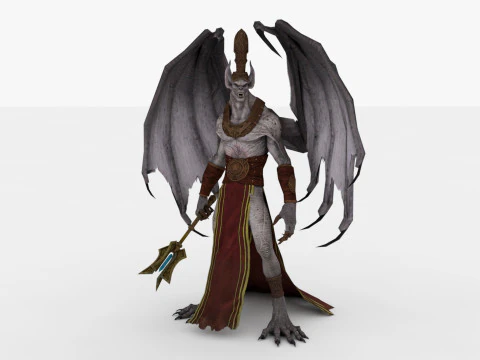 Vampire 3D Model