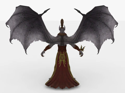 Vampire 3D Model