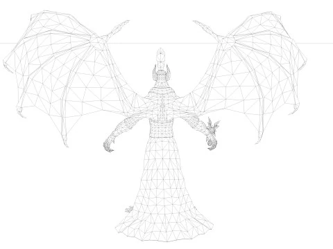 Vampire 3D Model