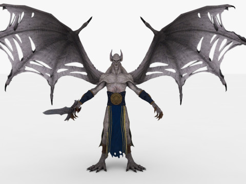 Vampire 3D Model