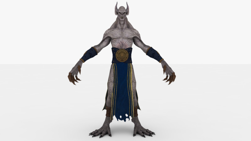 Vampire 3D Model .c4d .max .obj .3ds .fbx .stl .blend