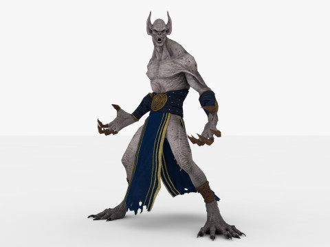 Vampire 3D Model