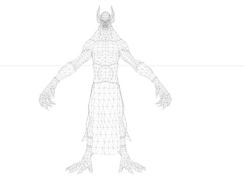 Vampire 3D Model