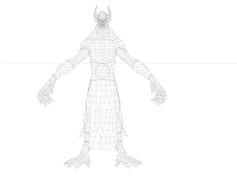 Vampire 3D Model