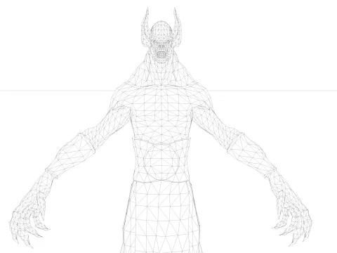 Vampire 3D Model