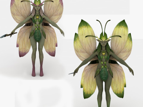 Fairy 3D मॉडल