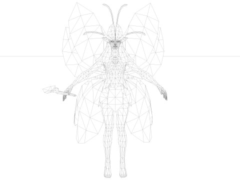 Fairy Modello 3D
