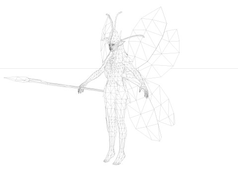 Fairy Modello 3D