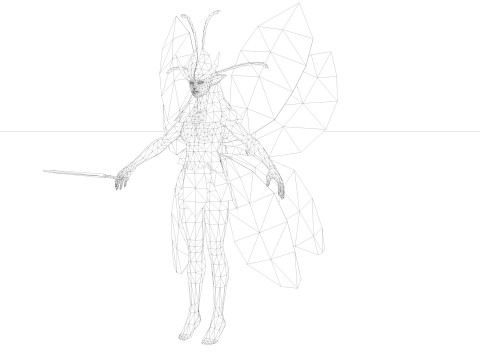 Fairy Modello 3D