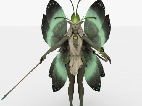 Fairy 3D मॉडल