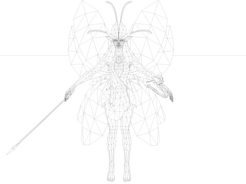 Fairy Model 3D